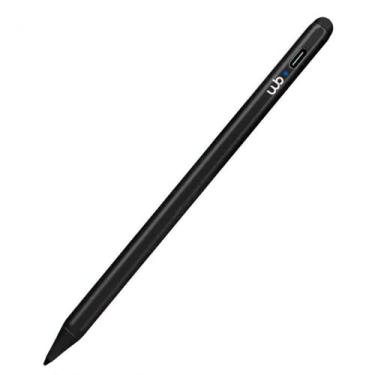 Imagem de WB Caneta Pencil Para Apple iPad com Palm Rejection e Ponta de Alta Precisão 1.0mm Preta - (Não compatível com iPads lançados antes de 2018)