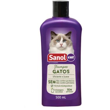Imagem de Shampoo Sanol Vet para Gatos - 500 mL