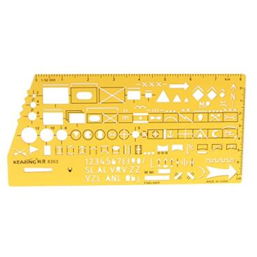 Imagem de Desenho Profissional Desenho de Modelo Marcação de Símbolo Stencils Réguas
