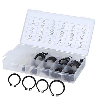 Imagem de 300Pcs 2 32mm E Clip Snap Circlip Kit Conjunto de Sortimento de Anel de Retenção Externo Excelente Eletricidade de Tração - Este Elástico ou