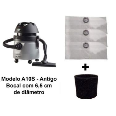 Imagem de Kit Com 6 Sacos Descartáveis Aspirador De Pó Electrolux A10 Smart Mod.