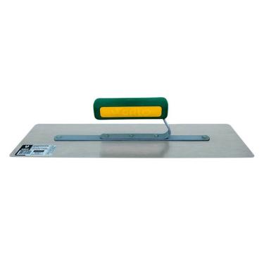 Imagem de Desempenadeira Aço Inox Arredondada 12x40cm Cabo Aberto Galo