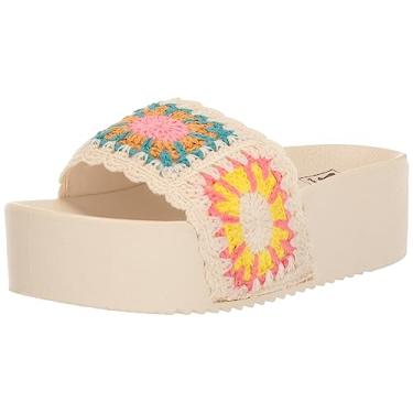 Imagem de Dirty Laundry Sandália feminina Worble Wedge, Multi, 41