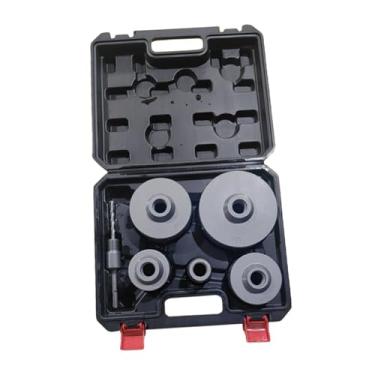 Imagem de Generic Conjunto de cortadores de furos de 6 peças 40/65/80/100/125 mm bits para parede de tijolos de concreto liga de carboneto multifuncional com caixa de