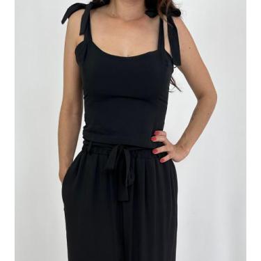 Imagem de Top ruby preto 100% viscose 22358-1 - BLUFERA JEANS, PP