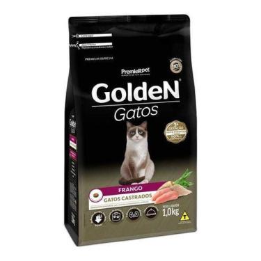Imagem de Golden gatos ad castrados frango 1kg - PREMIER