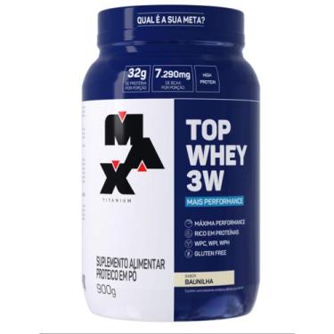 Imagem de Top Whey Mais Performance Baunilha - 900g - Max Titanium