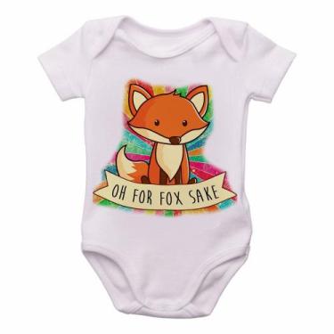 Imagem de body nenê criança roupa bebê Raposa - Empório Dutra, P   ( 0-2 Meses )