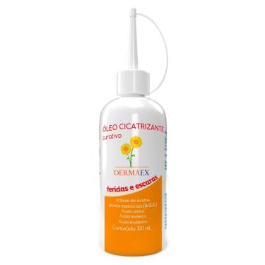 Imagem de Dermaex Óleo Cicatrizante Curativo Feridas e Escaras 100ml