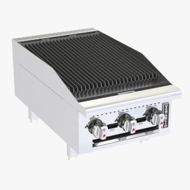 Imagem de Charbroiler de Mesa a Gás Venâncio Restaurant New 45cm R18CT-18CN