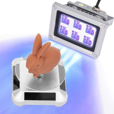 Imagem de Luz de cura de resina UV 6W 358mW/cm2 405nm para impressora 3D - Comgr