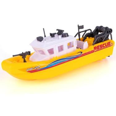 Imagem de Navio de Resgate Aquático ArtCreativity - Brinquedo Operado por Bateri