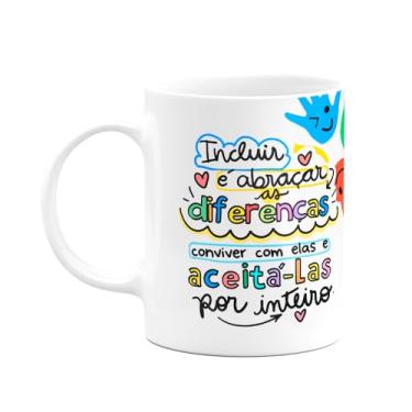 Imagem de JPS INFO, Caneca Professores - Incluir ? abra?ar as diferen?as - M2