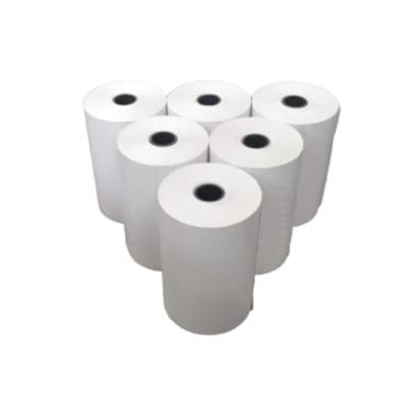 Imagem de 30 Rolos Bobina Térmica 80x40 Branca para Impressoras PDV SAT Bematech, Sweda, Elgin I7, I9