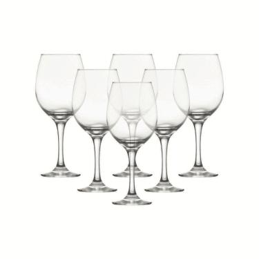 Imagem de Conjunto De Taças De Vidro Para Vinho/ Água 490 Ml 6 Peças
