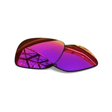 Imagem de SmartVLT Lentes de substituição polarizadas revestidas de AR Midnight Sun para óculos de sol Oakley Fuel Cell OO9096