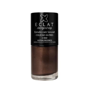 Imagem de Esmalte Marfim Negro Perolado Hipoalergênico Eclat Alergoshop 7ml