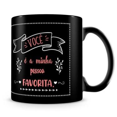 Imagem de Caneca Melhor Amiga 100% Preta - Presente Especial para Amigas - Amo C