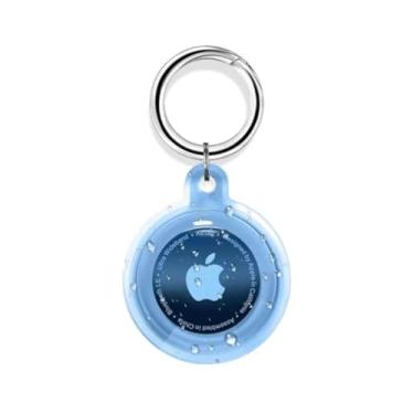 Imagem de Capa Chaveiro Case para Airtag a Prova D'Água IPX8 Apple Airtag Proteção Total (Azul)