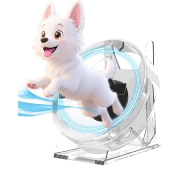 Imagem de Ventilador holográfico 3D, visor holográfico 3D de 12 cm com capa transparente giratória, perfeito para festas de aniversário, Halloween, Natal, Ação de Graças, Páscoa
