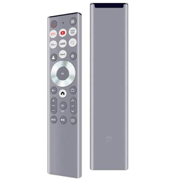 Imagem de ALLIMITY Controle remoto de substituição ERF6A80 adequado para Hisense U6 U7 U8 A7 Series Mini-LED ULED 4K UHD Google Smart TV 55U8N 65U8N 75U8N 85U8N 100U8N 55U7N 65U7N 75U7N 55U6N 65U6N, SEM Voz