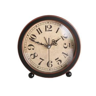 Imagem de Despertador vintage estilo retro analógico com números grandes