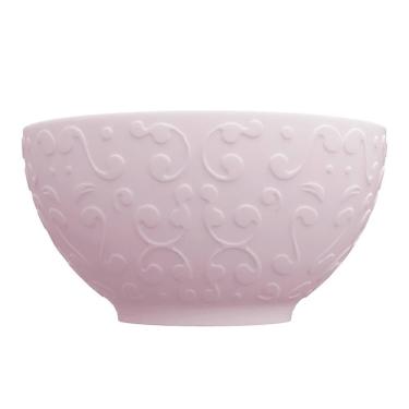 Imagem de Bowl Tigela Sobremesa cor Rosa Relevo Tassel 456 ml Germer