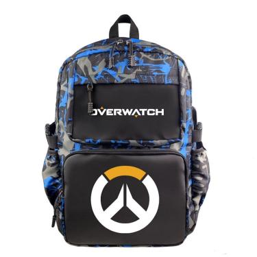 Imagem de Mochila escolar Overwatch Kids Children Nylon 39x23x45cm