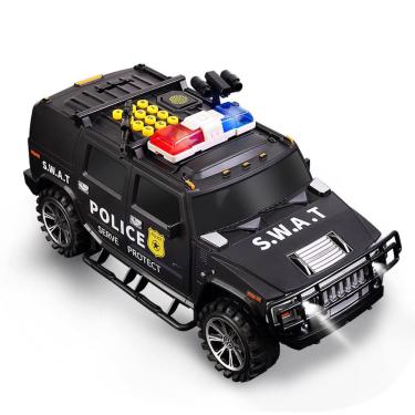 Imagem de Carro de polícia Piggy Bank para crianças Coin Money Box Money Bank
