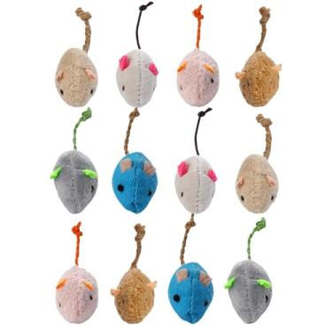 Imagem de Com Catnip - 12 Peças Mordedor Para Mastigar E Morder - Brinquedos Interativos Para Gatos Com | Para Saúde Das Gengivas Comportamento De Caça Proteção De Móveis E Tapetes Para