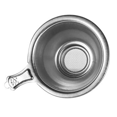 Imagem de Coador de chá, aço inoxidável reutilizável Kungfu malha fina para cozinha (estilo 2)