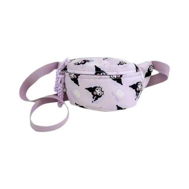 Imagem de Mochila Transversal Ajustável Hellokitty Cinnamoroll Para Meninas, Bol