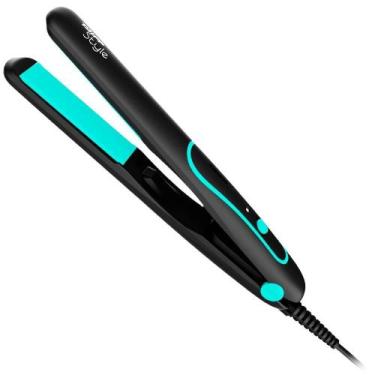 Imagem de Prancha Modeladora Para Cabelo Taiff Style Preto Bivolt, Preto e Azul 