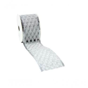 Imagem de Fita Decorativa Prata Ft2086