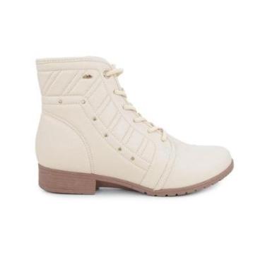Imagem de Bota Feminina Dakota Salto Baixo Almeria Bege - G9552-Feminino