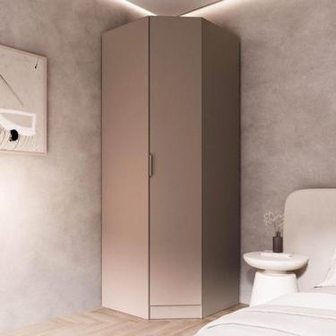 Imagem de Guarda Roupa Modulado 100% Mdf de Canto Oblíquo Orion Cabecasa Madeira
