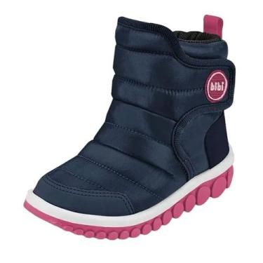 Imagem de Bota Infantil Menino Casual Confortável Impermeável Bibi, Marinho, 29
