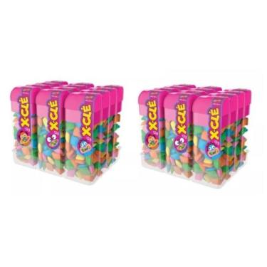 Imagem de Chiclete Mini Xclé Pote C/ 12u -2 Caixas