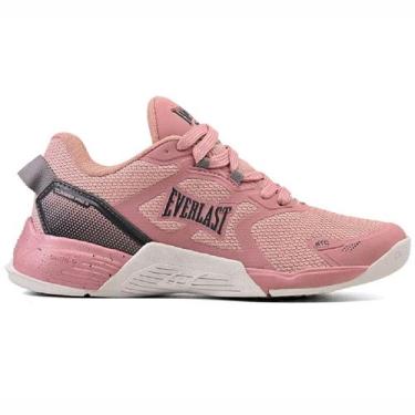 Imagem de Tênis Everlast Climber Pro 3 Feminino Rosa Cinza Training, 40