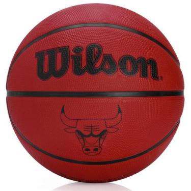 Imagem de Bola De Basquete Wilson NBA Team Tribute Chicago Bulls Tam 7