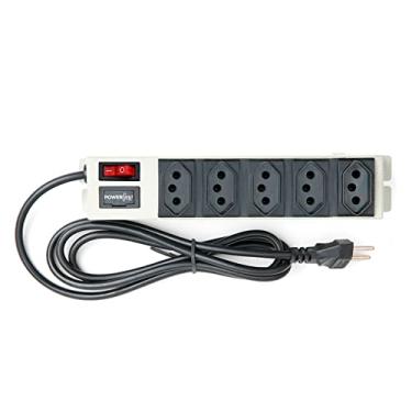 Imagem de Filtro de Linha Power Line de 5 tomadas em Gabinete Metálico