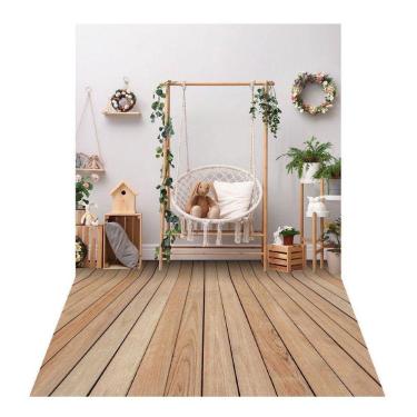 Imagem de Fundo Fotográfico Tecido Sublimado Newborn 3D Páscoa