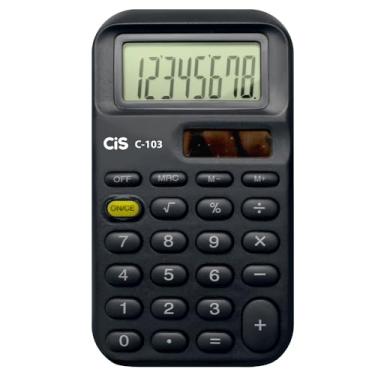 Imagem de Calculadora de Bolso, CIS, 4.2600, Preta