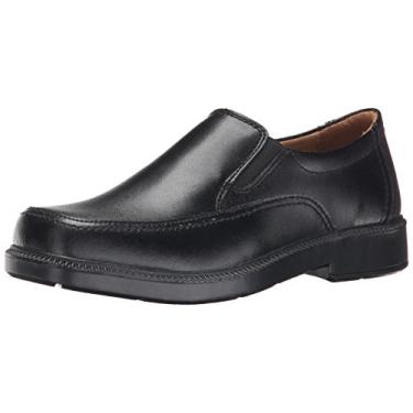 Imagem de Florsheim Mocassim infantil Bogan Junior Uniforme sem cadarço (criança pequena/criança grande), Preto, 12.5 Little Kid