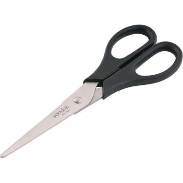 Imagem de Tesoura uso geral 17cm aço inox tr017 - Vonder