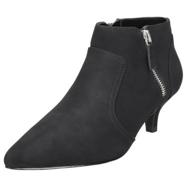 Imagem de Easy Street Bota feminina Annalee no tornozelo, Preto Lame, 6.5 Narrow