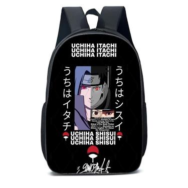 Imagem de Mochila Escolar Infanto Juvenil Anime Ninjas Itachi e Shisui Manga 0712-Unissex
