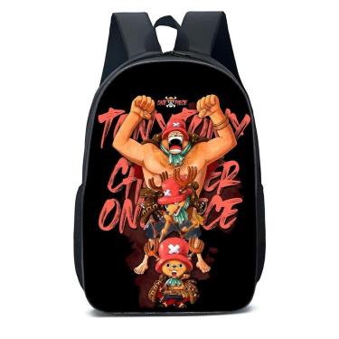 Imagem de Mochila Escolar Infanto Juvenil Anime Tony Chopper Pirata Manga 0716-Unissex