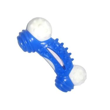 Imagem de Brinquedo Cachorro Osso de Nylon Premium - Lojas Edri, Azul
