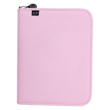 Imagem de Fichário Argolado Com Ziper Sweet Rosa Pastel ACP, ACP-21867-RO